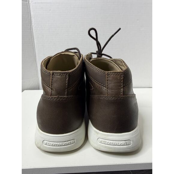 Red Wings Mens Cross LITE Chukka Leather Boots Safety Toe Work #6719 Brown 12